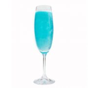 Feestelijk drankje zonder alcohol (blauw)