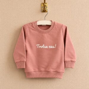 Sweater Trotse Zus | Roze